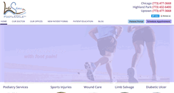 Desktop Screenshot of myachingfoot.com